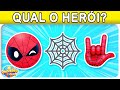 Adivinhe os super heris pelos emojis  quiz super heris