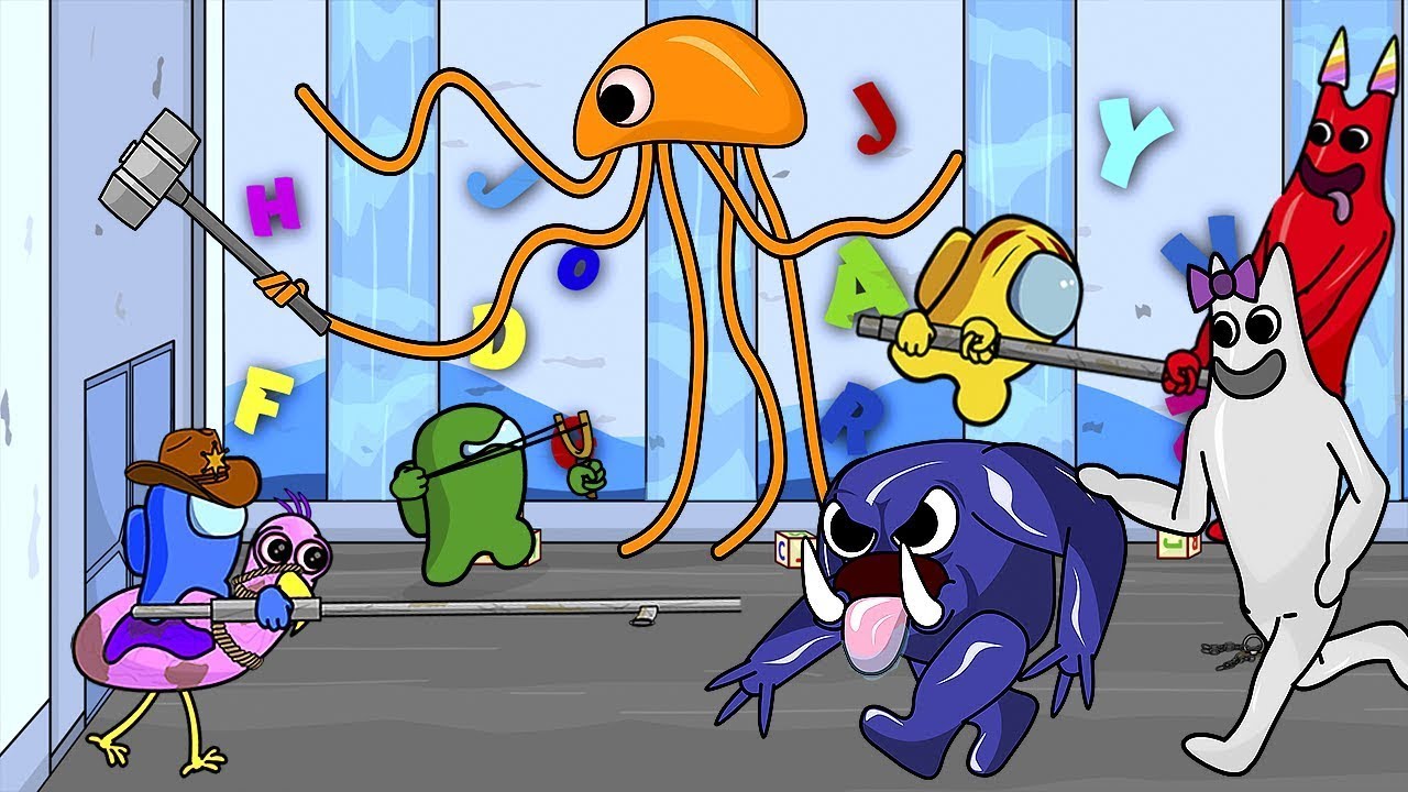 AMONG US in GARTEN OF BANBAN - Chapter 2 | Among Us Animation