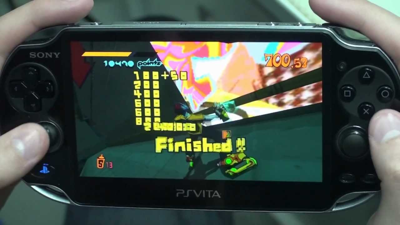 MagicBox: Тест-драйв игры Jet Set Radio на русском языке - PS Vita HD