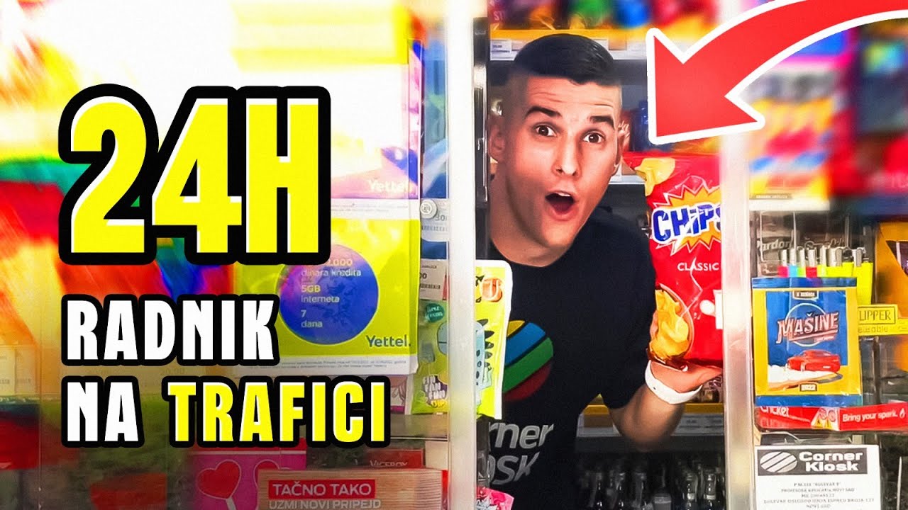 POSTAO SAM RADNIK U TRAFICI NA 24 SATA ! *pokrao sve*