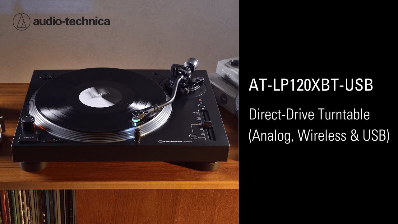 AT-LP120XBT-USB Direct-Drive Turntable (Analog, Wireless & USB