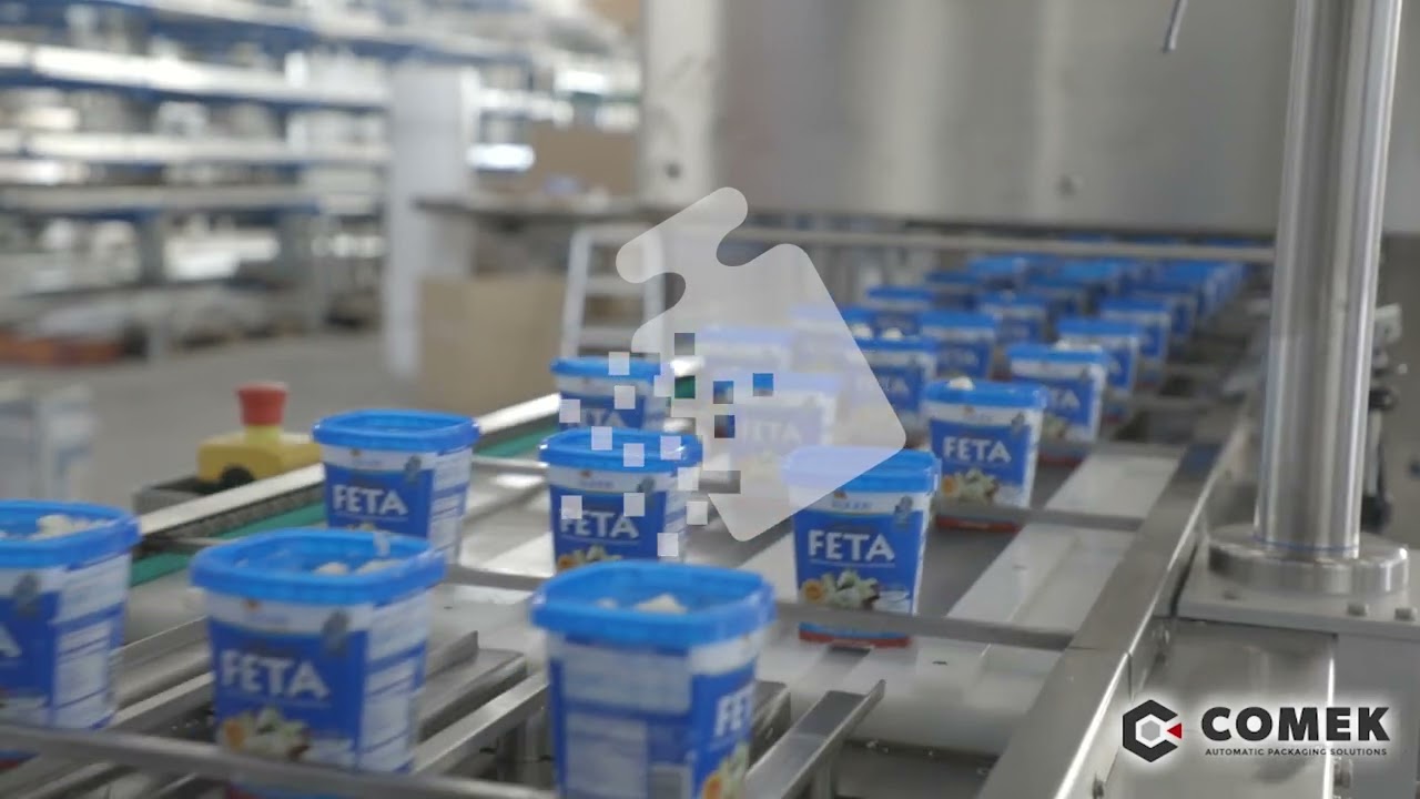 FETA CHEESE CUBES PACKAGING LINE