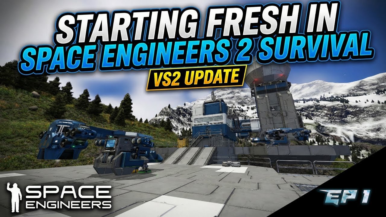 Starting Fresh in Space Engineers 2 Survival (VS2 Update) - YouTube
