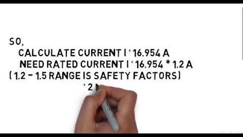 How to calculate wire size (RM) for Induction Motor