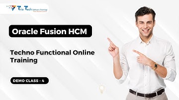 Oracle Fusion HCM Techno Functional Online training | Demo Class - 4 | June 2023 | TrioTech