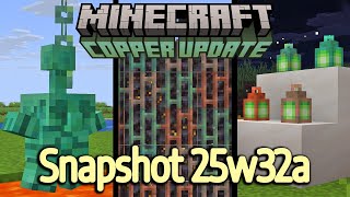 Decorazioni di RAME/25w32a/Minecraft Preview Ep 44