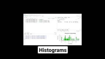 histogram in R programming language