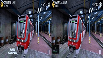 Playing against Autopilot | Subway Simulator 3D Android Gameplay