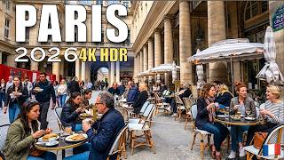 Paris Walking Tour 2026_ Palais Royal, Louvre & Avenue des Champs-Élysées | 4K HDR Wealth
