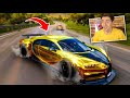 Forza horizon 5  ganhei uma bugatti de ouro 100000000