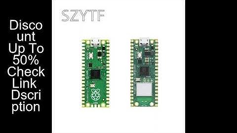 Raspberry Pi Pico Or Pico W microcontroller Development Board Dual Core Wireless Wifi Programming