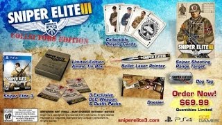 Sniper Elite lll Special Edition Unboxing screenshot 2