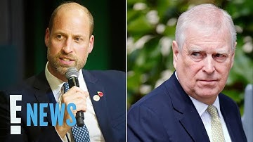 How Prince William Responded to a Question About Prince Andrew | E! News
