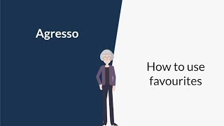 Agresso - How To Use Favourites