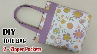 How to make reusable tote bag | How to make handbag at home | DIY Tote bag tutorial | Shopping bags