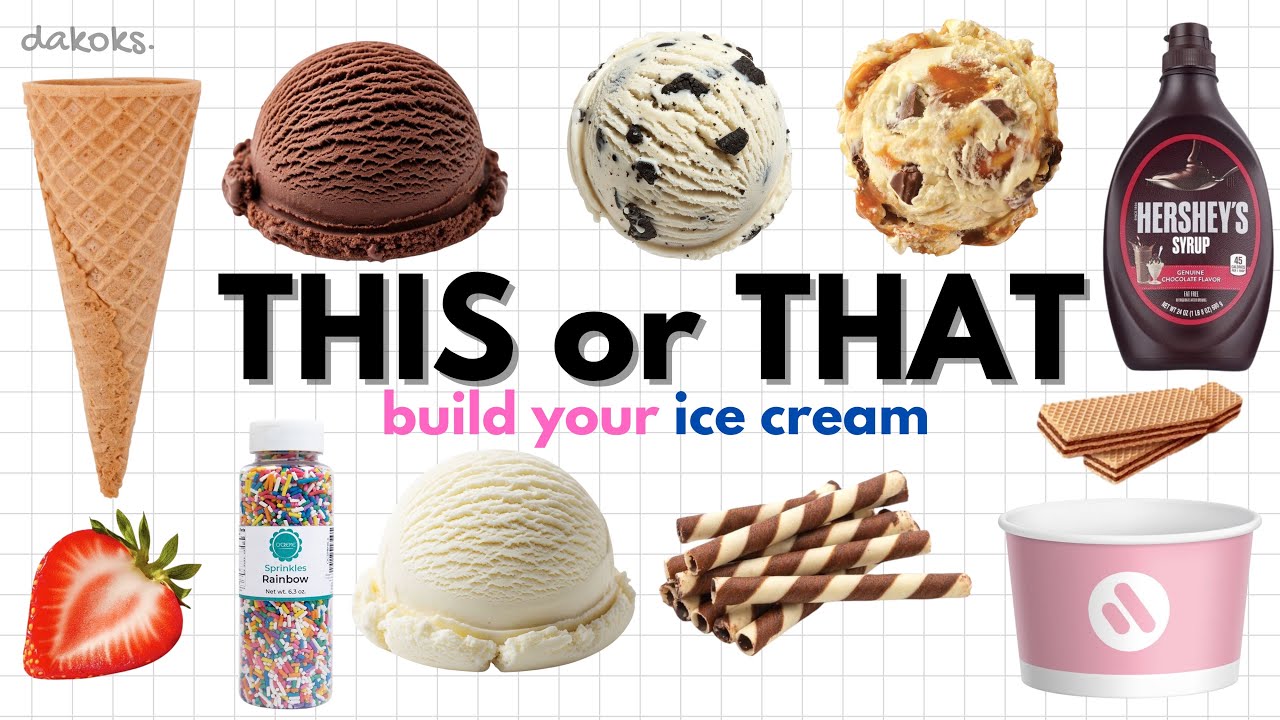 Build your PERFECT Ice cream! | THIS OR THAT🍦🍧