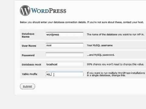 WebCraft - Wordpress Tutorial - Part 1 of 23: Installation