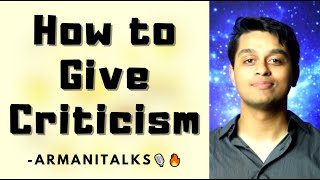 How to Give a Feedback Sandwich | Criticism vs Constructive Criticism