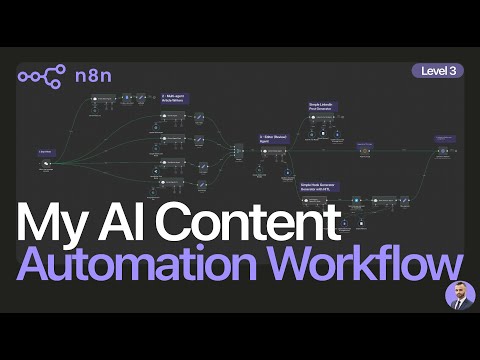 I automated my Content Generation with n8n saving 4 hours a day! - video from Augmented Startups