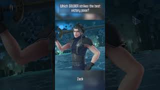 Which Soldier Has The Best Victory Pose Ff7 Ever Crisis unbrokenodds ff7evercrisis