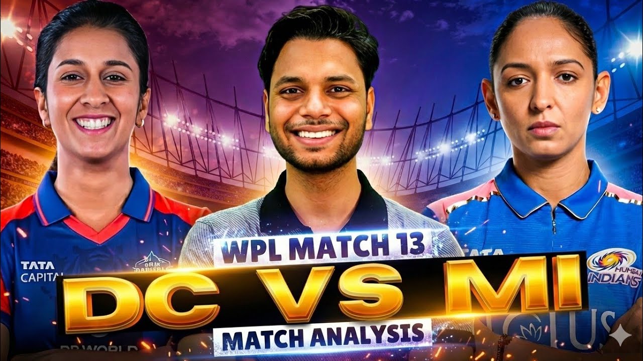 DC-W vs MI-W Match Preview | MI W vs DC W Match Predictions | DC vs MI WPL 2026