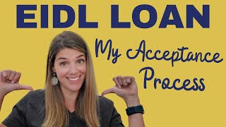 Accepting an EIDL Loan and How Much to Ask For - My EIDL Acceptance Process