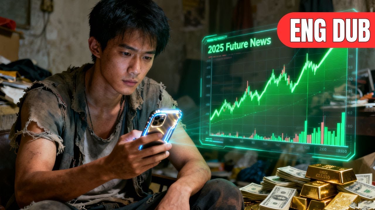 Poor guy finds a Phone That Predicts the Future, builds a business empire & billionaire CEO!