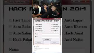 Hack Ramadhan 2014 shorts