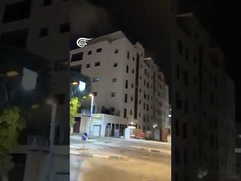 لحظة وصول الصواريخ الإيرانية إلى سماء فلسطين المحتلة وتجاوزها الدفاعات الجوية الإسرائيلية