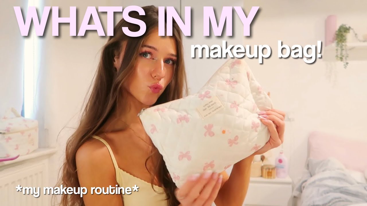 ЧТО В МОЕЙ КОСМЕТИЧКЕ! *макияж + необходимые продукты!*