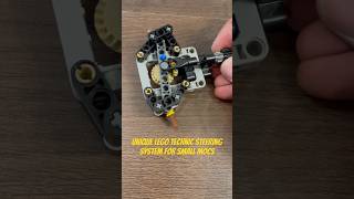 Unique LEGO Technic Steering System for Small MOCs