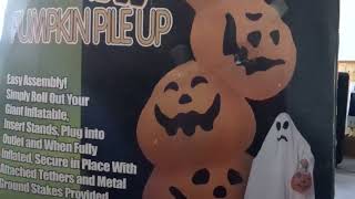 2001 Gemmy Pumpkin Stack Inflatable (EARLY GEMMY INFLATABLE)