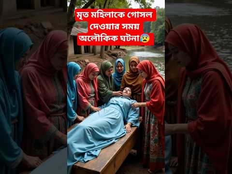 মৃত মহিলাকে গোসল দেওয়ার সময় অলৌকিক ঘটনা || # #facts #history #islamicstatus #viralvideo #shorts