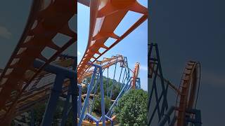 The “Sequel” to Raptor 🦅 #dorneypark #rollercoaster #amusementpark #themepark