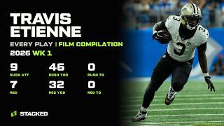 Information Travis Etienne: Every Touch of 2026 Week 1 | Full Film Compilation News