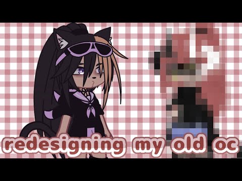 Redesigning my old OC from 2020 - YouTube