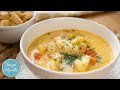Вкуснейший Рыбный Суп за 30 Минут в Норвежском Стиле | Easy Cod Soup | Tanya Shpilko