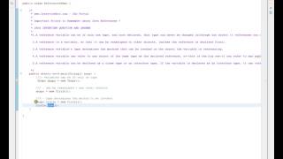 Key points   Java References