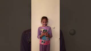 Granddaughter Dedicating A Song For Grandpa 70S Birthday