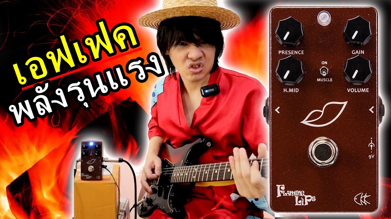 เอฟเฟคกีต้าร์ CKK Flaming Lips Distortion เสียงแตก High-Gain