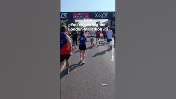 POV: You’re running the London Marathon!
