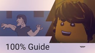 Give bro his obsidian nunchucks|Lego Ninjago:Shadow of Ronin Part 3 100% Guide screenshot 1