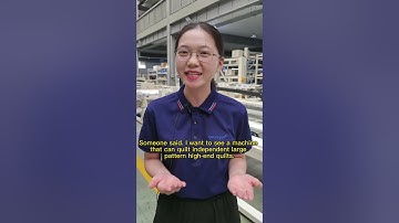 Richpeace Computer Single Needle Quilting Machine Promotional Video