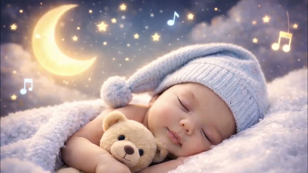 Sleep Instantly Within 3 Minutes ♥ Sleep Music for Babies ♫ Mozart Brahms Lullaby