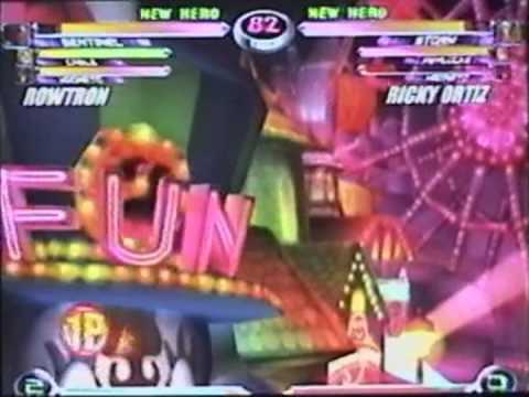 Evo2003 MvC2: LF RowTron vs Ricky Ortiz