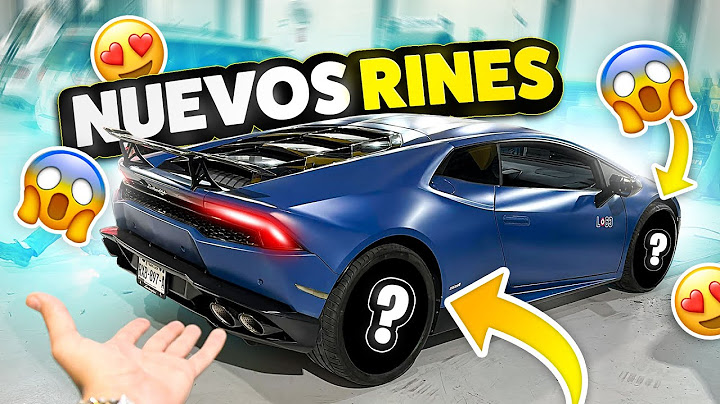 NUEVOS RINES A MI LAMBORGHINI LE QUEDARON IMPRESIONANTES😱 | ManuelRivera11