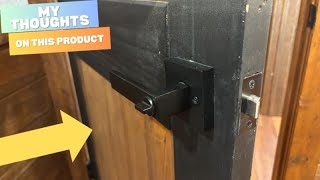 Famous Interior Door Knobs Review | Modern Black Door Handles | See It Installed Wealth