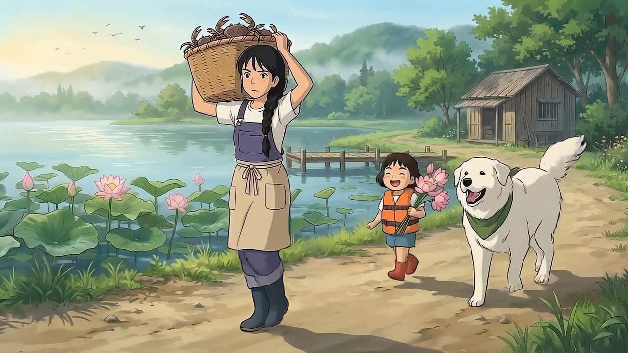 Making Hairy Crab Roe Sauce & Giant Seafood Platter 🥢 Nature's Gift | Ghibli-Style ASMR