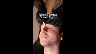 Bridge piercing marking