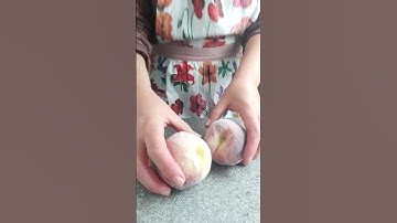 Viral frozen peach ice 🍑 but make it low FODMAP